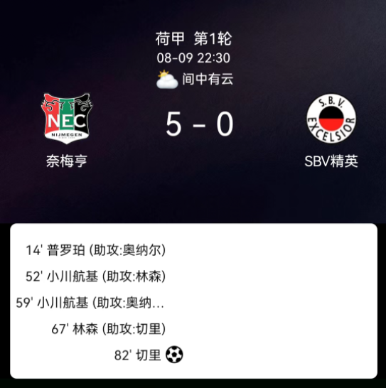 纳未来阵容